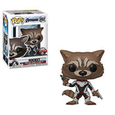 Funko POP! Avengers End Game Rocket Racoon in Team Suit Pop Bobblehead Figure