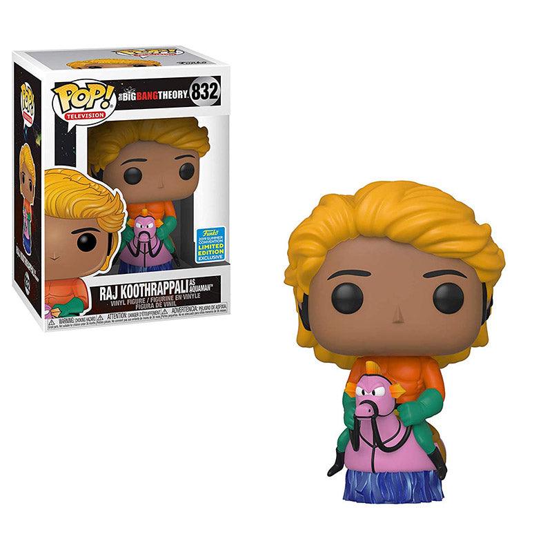 Funko POP TV: Big Bang Theory - Raj as Aquaman (Justice League Halloween) - Summer Convention Exclusive