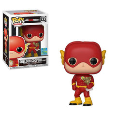 Funko POP TV: Big Bang Theory - Sheldon as Flash (Justice League Halloween) - Summer Convention Exclusive