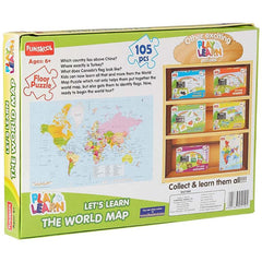 Funskool Play & Learn World Map Puzzles