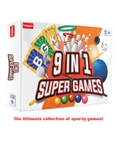 Funskool 9 In 1Super Games All The Super Games in One Game for 8 Year Old Kids and Up