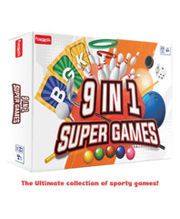 Funskool 9 In 1Super Games All The Super Games in One Game for 8 Year Old Kids and Up