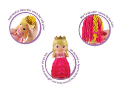 Funskool FunDough Molly Dolly - Shaping and Sculpting Playset for Ages 3-12 Years