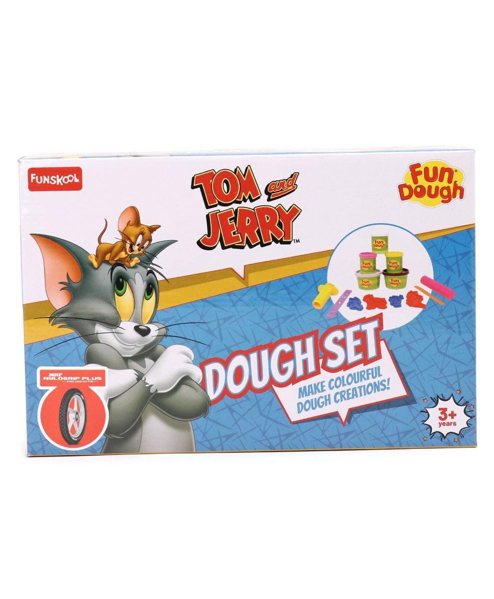 Funskool FunDough Tom & Jerry Dough Kit for Ages 3-12 Years