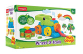 Funskool FunDough Wheel-O-Train - Cutting and Mouding Playset for Ages 3-12 Years
