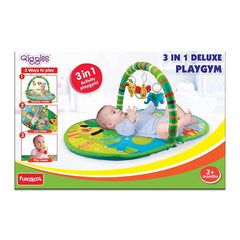 Funskool Giggles 3 In 1 Deluxe Playgym for Ages 0-3 Years