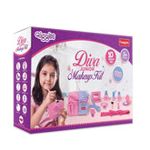 Funskool Giggles Diva Junior Makeup Kit - Wooden Makeup Kit for Girls Ages 3-12 Years