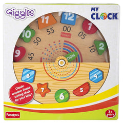 Funskool Giggles My Clock Shape Sorting Clock Puzzle for 3 Years & Above