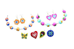 Funskool Handycrafts Terracota Bead Jewellery - Jewellery Making Kit for Ages 6-15 Years