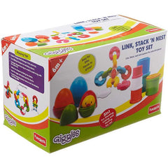 Funskool Giggles Link, Stack and Nest Toy Set