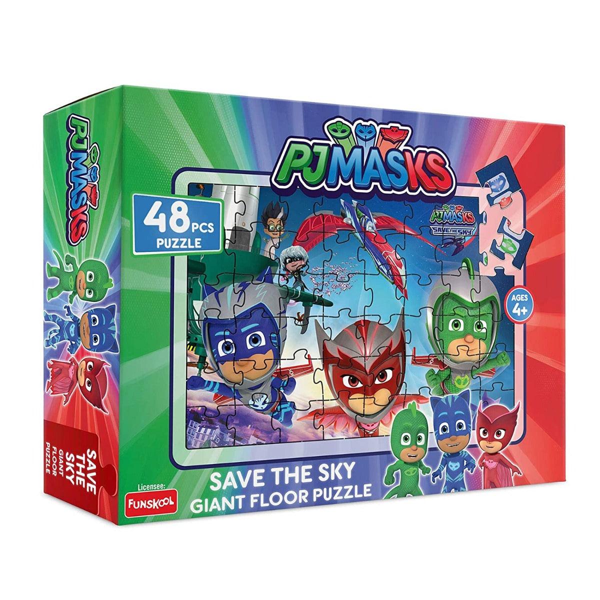 Funskool PJ Masks Save The Sky Giant Floor Puzzle