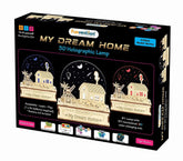 Funvention 3D Holographic Lamp - My Dream Home - STEM Learning Kit
