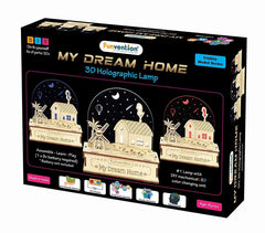 Funvention 3D Holographic Lamp - My Dream Home - STEM Learning Kit