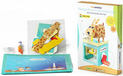 Funvention Paper Puppy Automaton Kit - DIY Mechanical Moving Movel