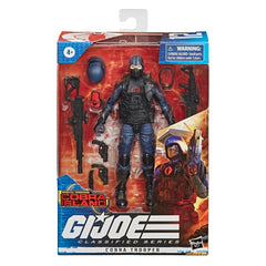 G.I. Joe Classified Series Special Missions: Cobra Island Cobra Trooper Action Figure 12 Premium Toy 6-Inch Scale with Custom Package Art
