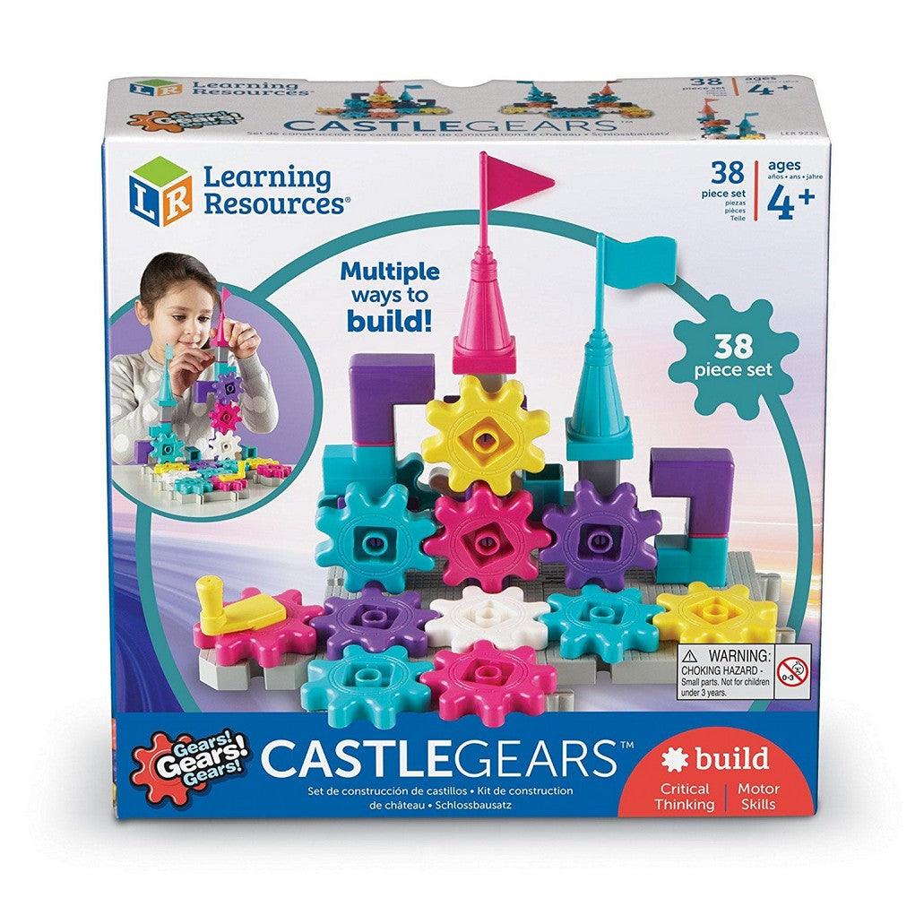 Learning Resources Gears Gears! Gears! Castle Gears, 38 Pieces