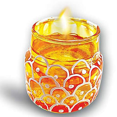 ToyKraft Glass Painted Mini Candle Art and Craft Activity Kit