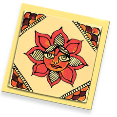 ToyKraft Glass Painting Madhubani Kit Art & Craft Activity Kit