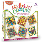 ToyKraft Glass Painting Madhubani Kit Art & Craft Activity Kit