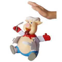 Goliath Games Pop The Pig Game — New and Improved — Belly-Busting Fun as You Feed Him Burgers and Watch His Belly Grow