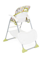 Joie Mimzy Snacker High Chair 123 Artwork - Portable Booster Seat For Ages 0-3 Years