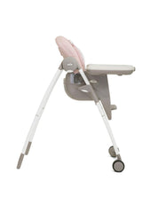 Joie Multiply 6 in 1 High Chair Flowers Forever - Portable Booster Seat For Ages 0-6 Years