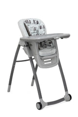 Joie Multiply 6 in 1 High Chair Petite City - Portable Booster Seat For Ages 0-6 Years