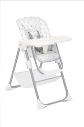 Joie Mimzy Snacker 2 in 1 High Chair Starry Night - Portable Booster Seat For Ages 0-3 Years