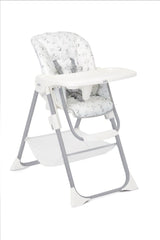 Joie Mimzy Snacker 2 in 1 High Chair Starry Night - Portable Booster Seat For Ages 0-3 Years