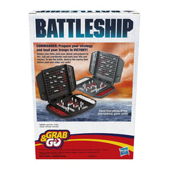 Hasbro Gaming Battleship Grab and Go Game - Portable 2 Player Game for Ages 7 and Up