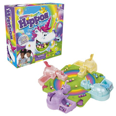 Hasbro Gaming Hungry Hungry Hippos Unicorn Edition Board Game for Kids Ages 4 and Up