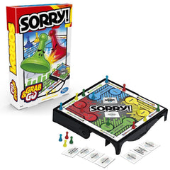 Hasbro Gaming Sorry Grab & Go for Kids Ages 6 and Up