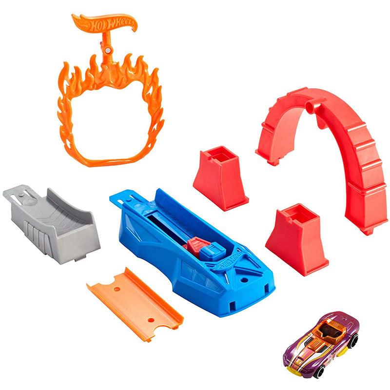 Hot Wheels Cars Track Bridge of Flame