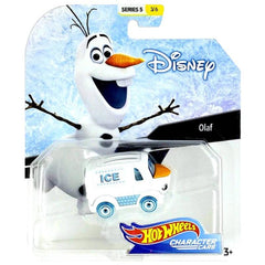 Hot Wheels Collector Disney Olaf Character Vehicle
