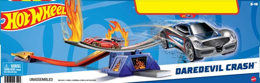 Hot Wheels Daredevil Crash Trackset