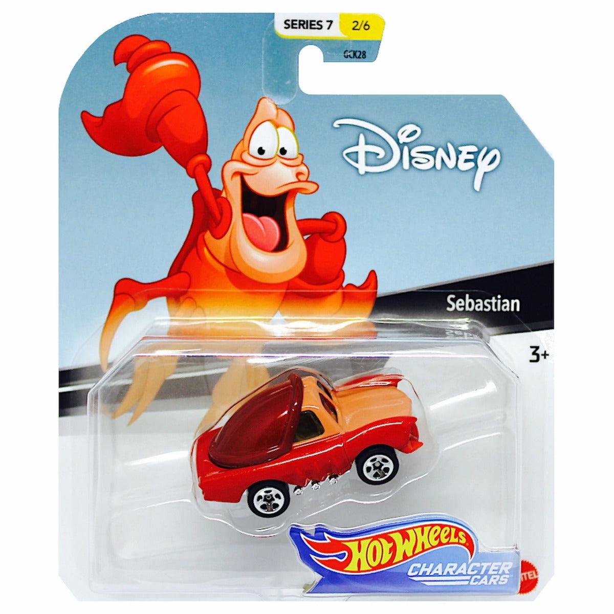 Hot Wheels Disney Character Cars Sebastian Vehicle