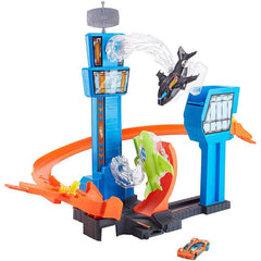 Hot Wheels Jet Jump Airport Play Set