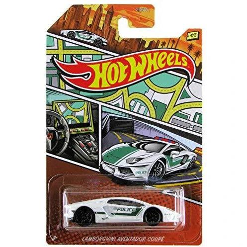 Hot Wheels Lamborghini Aventador Coupe Dubai Police
