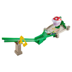 Hot Wheels Mario Kart Piranha Plant Slide Track Set