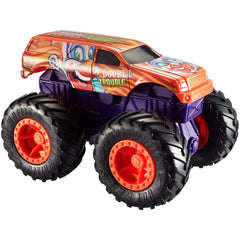 Hot Wheels Monster Truck 1:43 Rev Tredz Double Trouble