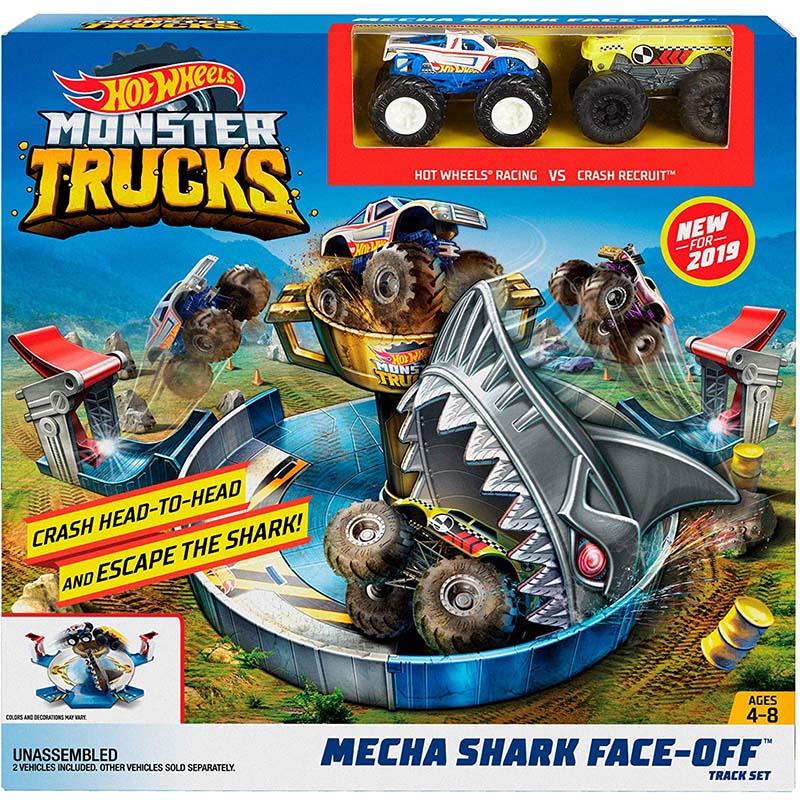 Mecha shark face off store