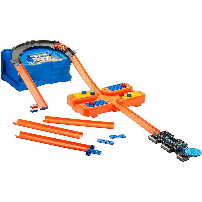 Hot wheels track builder best sale stunt box