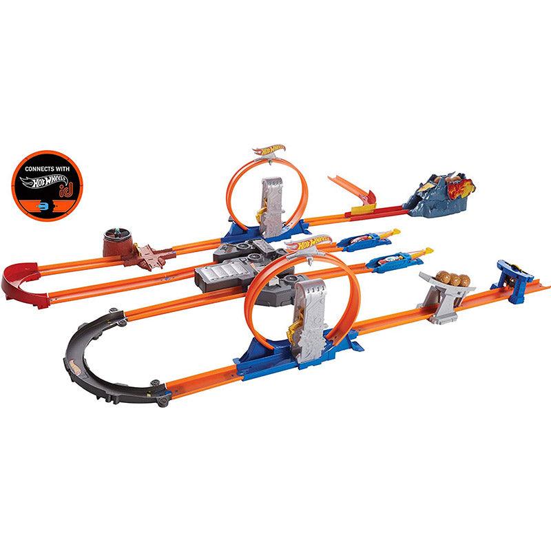 Hot Wheels Track Builder Total Turbo Takeover Track Set
