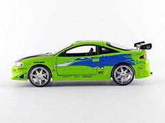 Jada Fast & Furious Brian's Mitsubishi Eclipse Diecast Model Car 1/32 Scale