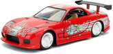 Jada Fast & Furious Dom's Mazada RX-7 Diecast Model Car 1/32 Scale