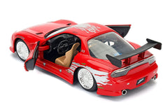 Jada Fast & Furious Dom's Mazada RX-7 Diecast Model Car 1/32 Scale