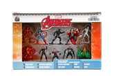 Jada Toys Diecast Nano Metalfigs Marvel Action Figures - 1.65 inch (Pack of 10)
