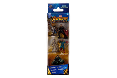 Jada Toys Diecast Nano Metalfigs Marvel Infinity Wars Action Figure - 1.65 inch (Pack of 5)