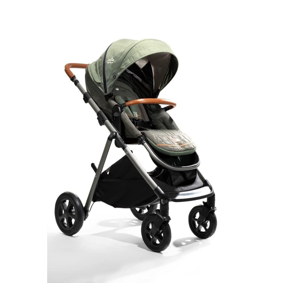 Joie Aeria 4 in 1 Baby Pram with Height Adjustable Seat & Rain Cover - Baby Stroller for Ages 0-4 Years