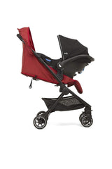 Joie Pact Baby Stroller with Rain Cover & Flat Reclining seat for Ages 0-3 Years